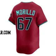 Juan Morillo Men's Arizona Diamondbacks Red Limited Alternate Jersey