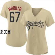 Juan Morillo Women's Arizona Diamondbacks Gold Authentic 2021 City Connect Cool Base Jersey