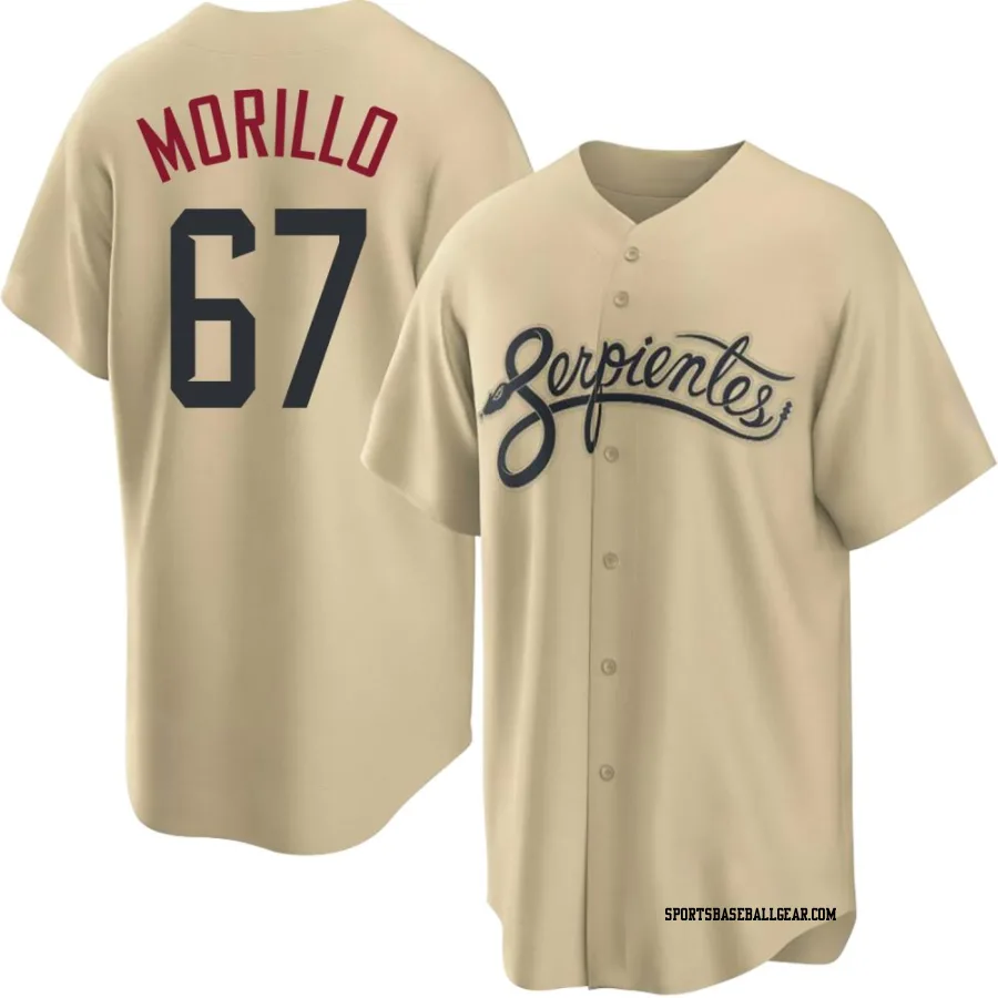 Juan Morillo Youth Arizona Diamondbacks Gold Replica 2021 City Connect Cool Base Jersey
