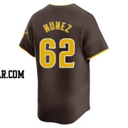 Juan Nunez Youth San Diego Padres Brown Limited Away Jersey