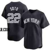 Juan Soto Youth New York Yankees Navy Limited Alternate Jersey