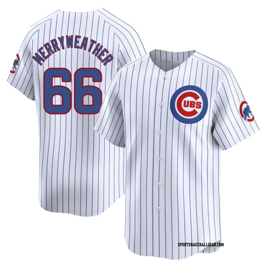 Julian Merryweather Youth Chicago Cubs White Limited Home Jersey