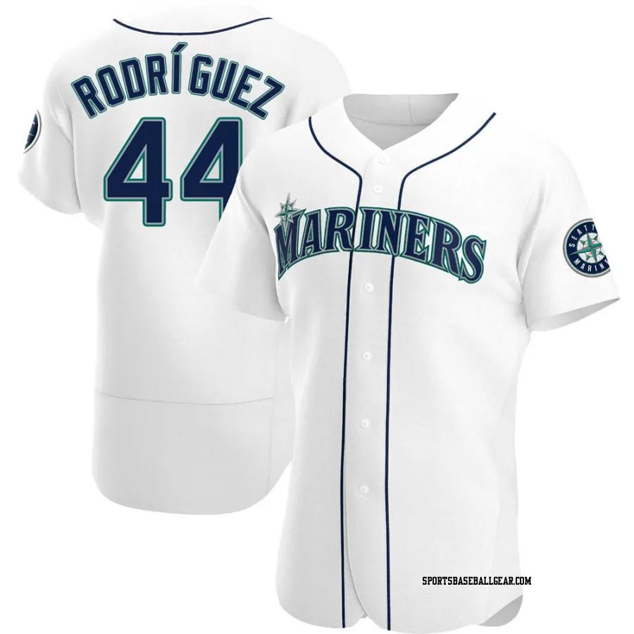 Julio Rodriguez Men's Seattle Mariners White Authentic Home Jersey
