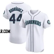 Julio Rodriguez Men's Seattle Mariners White Elite Home Jersey