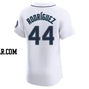 Julio Rodriguez Men's Seattle Mariners White Elite Home Jersey