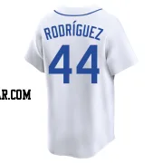 Julio Rodriguez Men's Seattle Mariners White Limited Throwback Cooperstown Collection Jersey