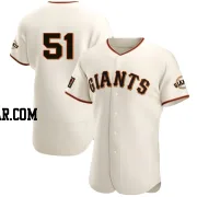 Jung Hoo Lee Men's San Francisco Giants Cream Authentic Home Jersey