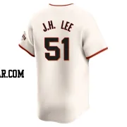 Jung Hoo Lee Men's San Francisco Giants Cream Elite Home Jersey