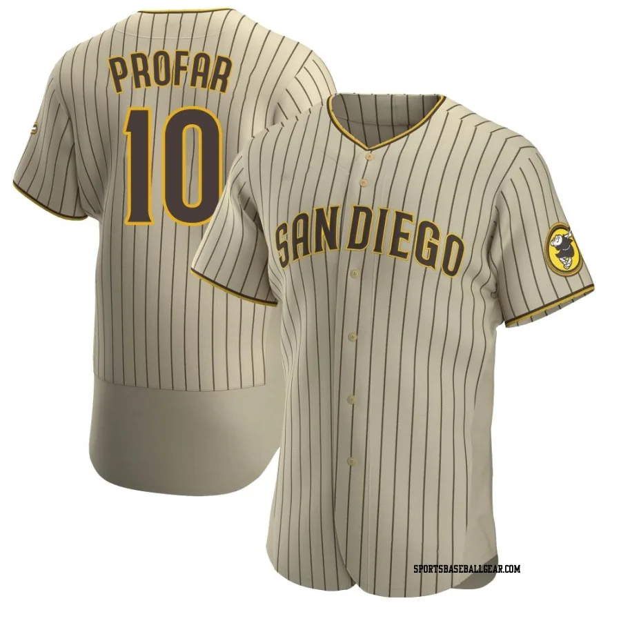 Jurickson Profar Men's San Diego Padres Tan/Brown Authentic Alternate Jersey