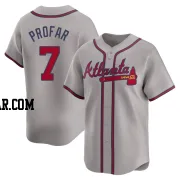 Jurickson Profar Youth Atlanta Braves Gray Limited Away Jersey