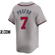 Jurickson Profar Youth Atlanta Braves Gray Limited Away Jersey