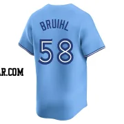 Justin Bruihl Men's Toronto Blue Jays Blue Limited Powder Alternate Jersey