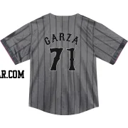Justin Garza Toddler New York Mets Limited Graphite 2024 City Connect Jersey