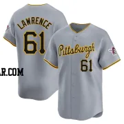 Justin Lawrence Men's Pittsburgh Pirates Gray Limited Away Jersey