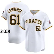 Justin Lawrence Youth Pittsburgh Pirates White Limited Home Jersey