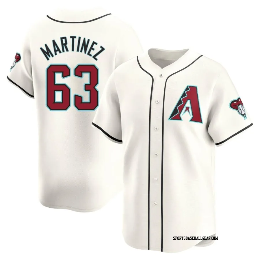 Justin Martinez Men's Arizona Diamondbacks White Limited Home Jersey