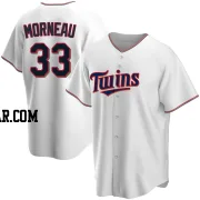 Justin Morneau Youth Minnesota Twins White Replica Home Jersey