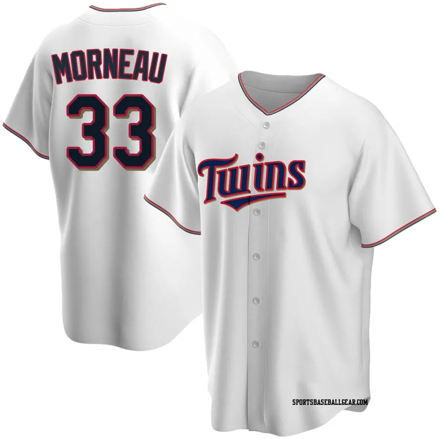 Justin Morneau Youth Minnesota Twins White Replica Home Jersey