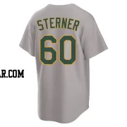 Justin Sterner Youth Oakland Athletics Gray Replica Away 2.0 Jersey