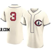 Justin Turner Men's Chicago Cubs Cream Authentic 2022 Field Of Dreams Jersey