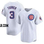 Justin Turner Men's Chicago Cubs White Limited Home Jersey
