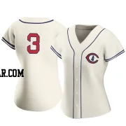 Justin Turner Women's Chicago Cubs Cream Authentic 2022 Field Of Dreams Jersey
