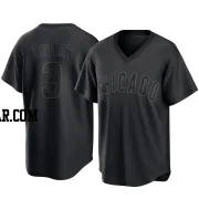 Justin Turner Youth Chicago Cubs Black Replica Pitch Fashion Jersey