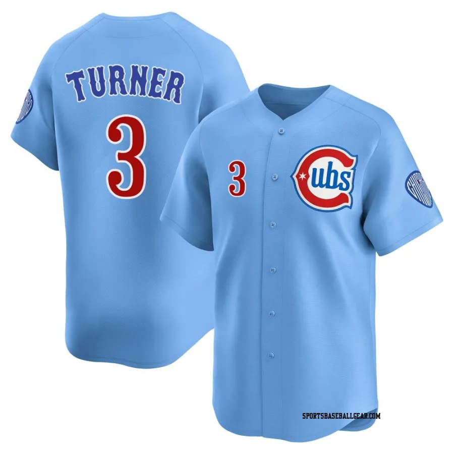 Justin Turner Youth Chicago Cubs Royal Limited 2nd Alternate Jersey