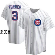 Justin Turner Youth Chicago Cubs White Replica Home Jersey