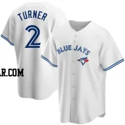 Justin Turner Youth Toronto Blue Jays White Replica Home Jersey