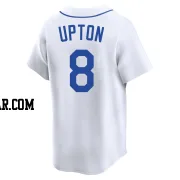 Justin Upton Men's Seattle Mariners White Limited Throwback Cooperstown Collection Jersey