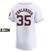 Justin Verlander Men's Houston Astros White Elite Home Jersey