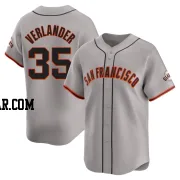 Justin Verlander Youth San Francisco Giants Gray Limited Away Jersey