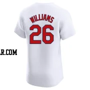 Justin Williams Men's St. Louis Cardinals White Elite Home Jersey