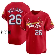 Justin Williams Youth St. Louis Cardinals Red Limited 2024 City Connect Jersey