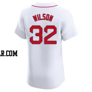 Justin Wilson Men's Boston Red Sox White Elite Home Jersey