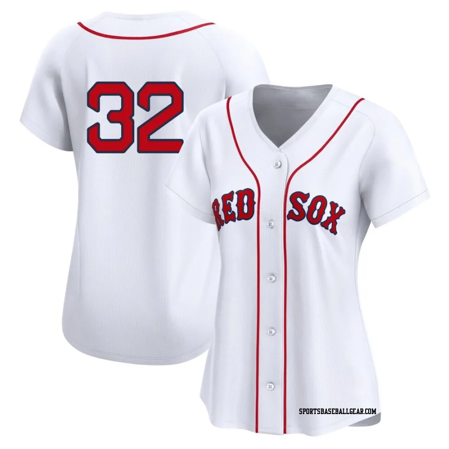 Justin Wilson Women's Boston Red Sox White Limited 2nd Home Jersey