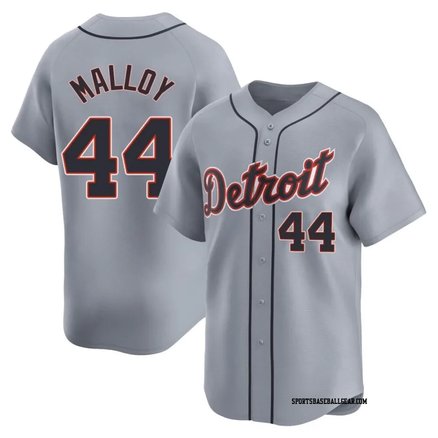Justyn-Henry Malloy Youth Detroit Tigers Gray Limited Road Jersey