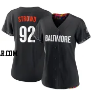 Kade Strowd Women's Baltimore Orioles Black Replica 2023 City Connect Jersey