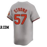 Kade Strowd Youth Baltimore Orioles Gray Limited Road Jersey