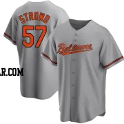 Kade Strowd Youth Baltimore Orioles Gray Replica Road Jersey