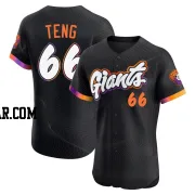 Kai-Wei Teng Men's San Francisco Giants Anthracite Elite 2025 City Connect Jersey