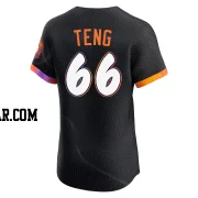 Kai-Wei Teng Men's San Francisco Giants Anthracite Elite 2025 City Connect Jersey