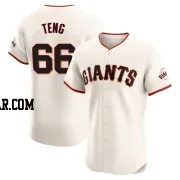 Kai-Wei Teng Men's San Francisco Giants Cream Elite Home Jersey
