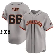 Kai-Wei Teng Men's San Francisco Giants Gray Limited Away Jersey