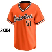 Kaleb Ort Men's Baltimore Orioles Orange Limited Cooperstown Collection Jersey