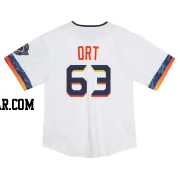 Kaleb Ort Toddler Houston Astros White Limited 2025 City Connect Jersey