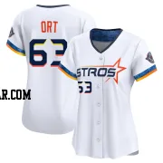 Kaleb Ort Women's Houston Astros White Limited 2025 City Connect Jersey
