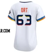 Kaleb Ort Women's Houston Astros White Limited 2025 City Connect Jersey