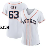 Kaleb Ort Women's Houston Astros White Replica 2022 World Series Champions Home Jersey